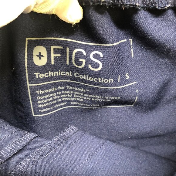 Figs Navy Yola Skinny scrub Pants - Picture 10 of 10